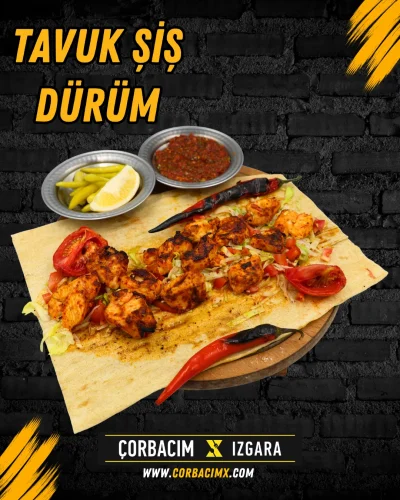 TAVUK ŞİŞ DÜRÜM